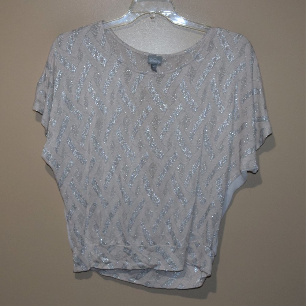 VANITY Women's Sz M open-backed  BLOUSE